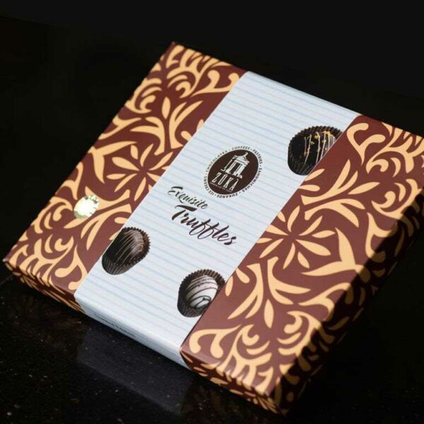 Exquisite Chocolate Truffles Chocolate Gift Box Cover