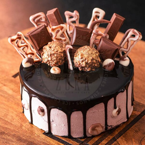 FULLY LOADED CHOCOLATE TRUFFLE CAKE