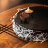 New Year's Eve Tipsy Turvy Chocolate Truffle Cake