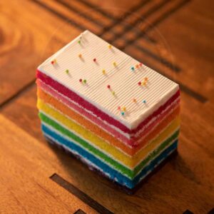 Seven Wonder Rainbow Cake Pastry