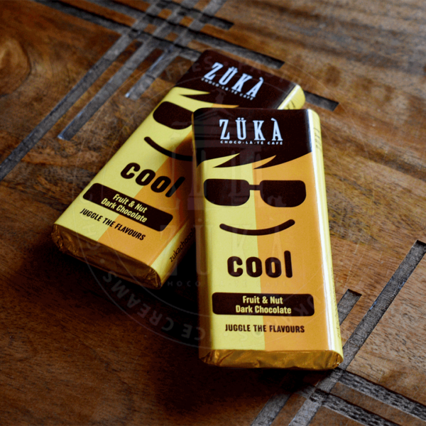 THE COOL CHOCOLATE BAR (FRUIT & NUT DARK CHOCOLATE)
